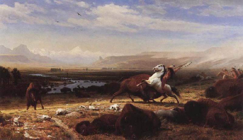 Albert Bierstadt The last Mossback Germany oil painting art
